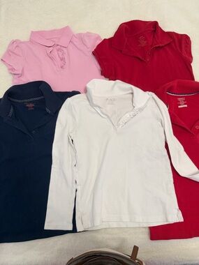 Girl’s uniform shirt bundle